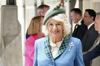 Britská kráľovná Camilla. 