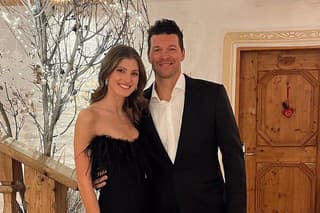 Bývalý futbalista Ballack žiari šťastím po boku Sophie. 