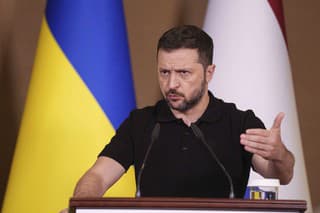 Ukrajinský prezident Volodymyr Zelenskyj.