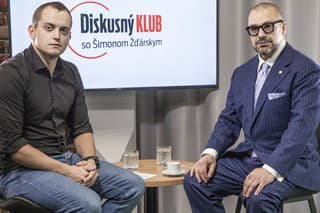 Daniel Kratky v relácii Diskusný klub so Šimonom Žďárským. 