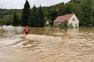 Niekoľko obci v Královohradeckom kraji zaplavilo. 
