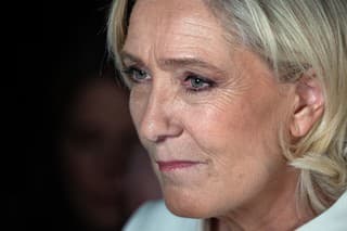 Líderka francúzskeho krajne pravicového Národného združenia (RN) Marine Le Penová.