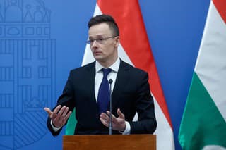 Maďarský minister zahraničných vecí Péter Szijjártó.