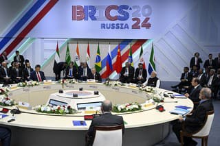 Ruský prezident Vladimir Putin v dňoch 22. až 24. októbra hostí summit BRICS v ruskom meste Kazaň.