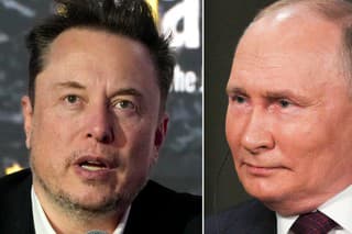 Elon Musk, Vladimir Putin.