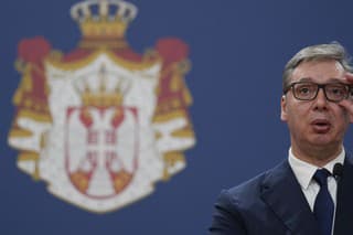 Srbský prezident Aleksandar Vučič.