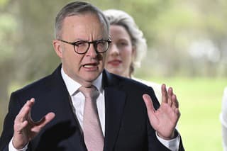 Austrálsky premiér Anthony Albanese.