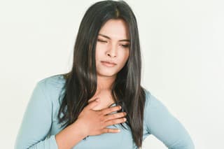 Acid reflux in old women