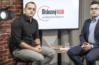 Daniel Kojnok v relácii Diskusný klub so Šimonom Žďárským.