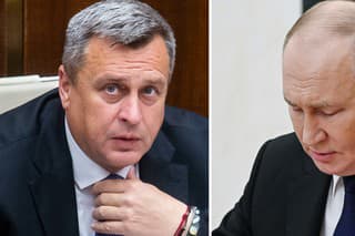  Andrej Danko (SNS) a Vladimir Putin.