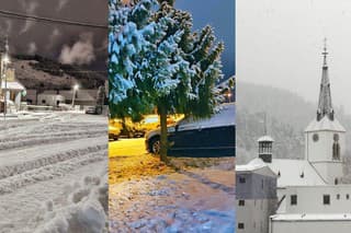 Slovensko sa zobudilo do bieleho dňa.