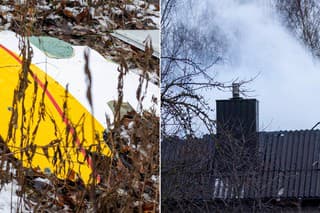 Nákladné lietadlo sa zrútilo na obytnú budovu pri letisku vo Vilniuse.
