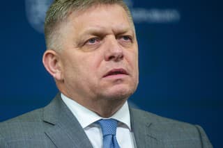 Na snímke predseda vlády SR Robert Fico (Smer-SD).