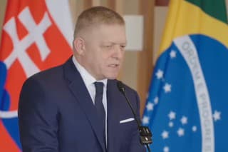 Premiér SR Robert Fico po rokovaní s viceprezidentom Brazílie Geraldom Alckminom.