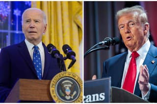 Americký prezident Joe Biden a novozvolený prezident USA Donald Trump.