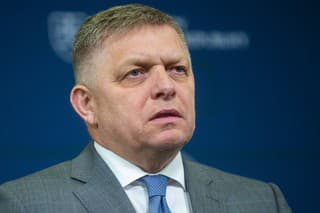 Na snímke predseda vlády SR Robert Fico (Smer-SD).