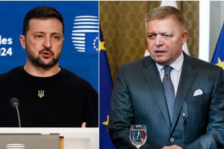 Volodymyr Zelenskyj, Robert Fico.