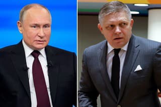 Vladimir Putin, Robert Fico.