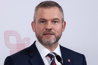 Na snímke slovenský prezident Peter Pellegrini.