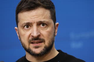 Ukrajinský prezident Volodymyr Zelenskyj.