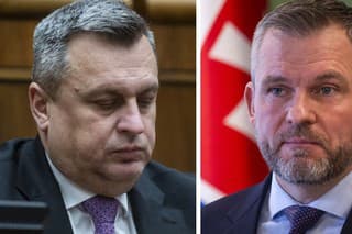 Andrej Danko (vľavo) a Peter Pellegrini