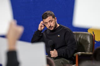 Ukrajinský prezident Volodymyr Zelenskyj.