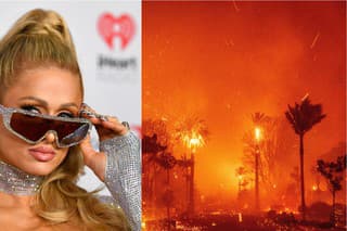 Paris Hilton na svojej sociálnej sieti zdieľala zármutok zo zhoreného domu.