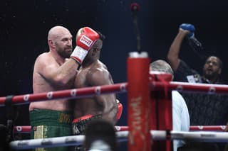 Tyson Fury a Francis Ngannou