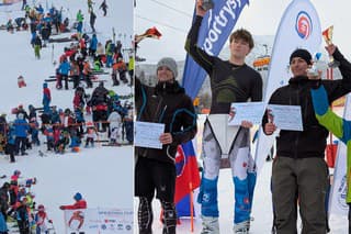 Na Speedski Cupe v Tatranskej Lomnici bol najrýchlejším pretekárom Kevin Havrila (18) zo Ždiaru.