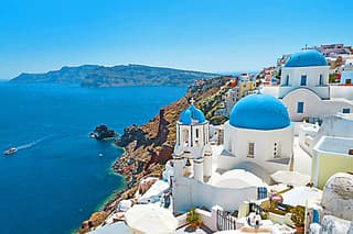 Santorini, Grécko