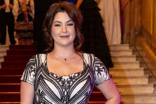 11 ročník Česko-Slovenského plesu. Na snímke Celeste Buckingham.