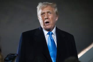 Na snímke americký prezident Donald Trump.