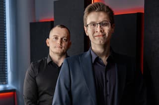Viliam Dominik Ďuraš v Diskusnom klube so Šimonom Žďárským.