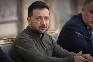 Ukrajinský prezident Volodymir Zelenskyj.
