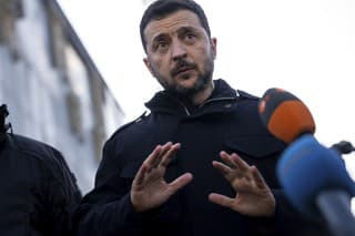 Ukrajinský prezident Volodymyr Zelenskyj.