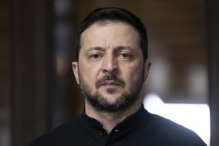 Na snímke ukrajinský prezident Volodymyr Zelenskyj.