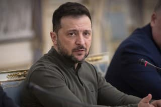 Ukrajinský prezident Volodymir Zelenskyj.