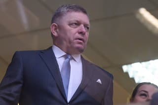 Na snímke predseda vlády SR Robert Fico (Smer-SD).