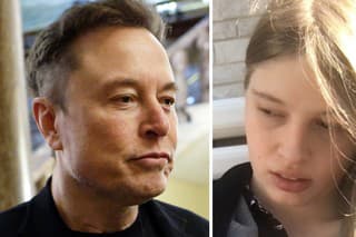 Elon Musk a jeho dcéra Vivian Jenna Wilsonová, ktorá bola predtým syn Xavier.