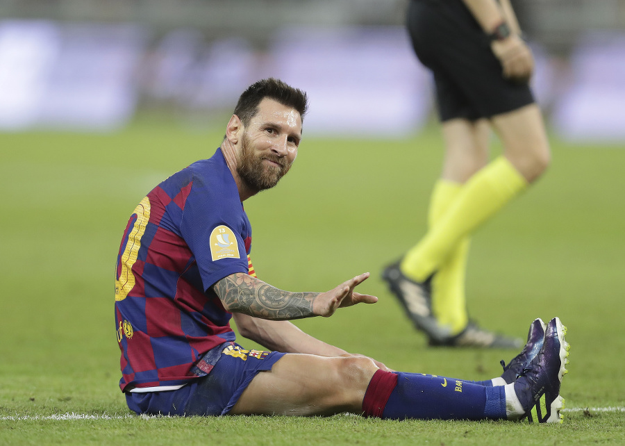 Messi je v Barcelone