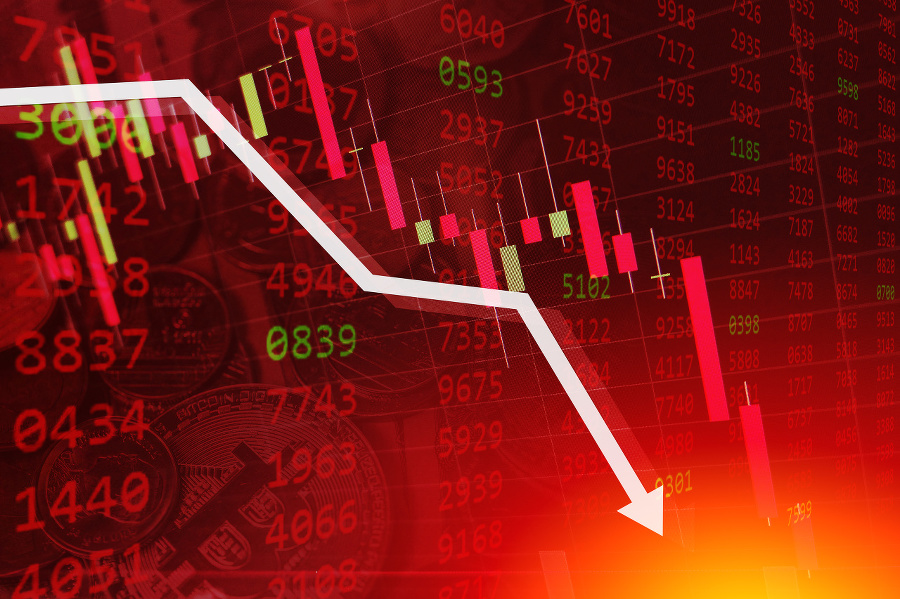 economic crisis stock chart