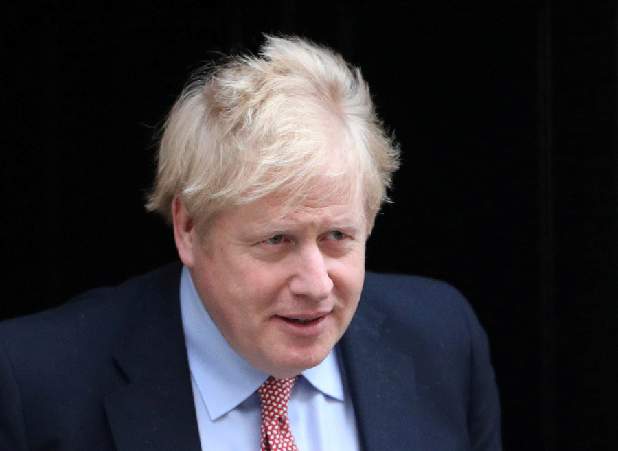 Britský premiér Boris Johnson.