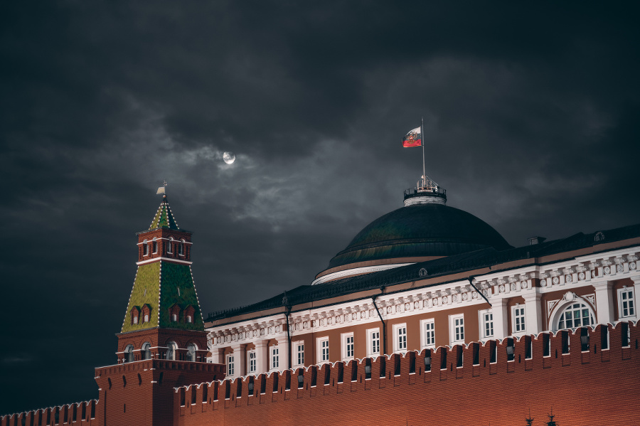 Night shot: Kremlin Moscow