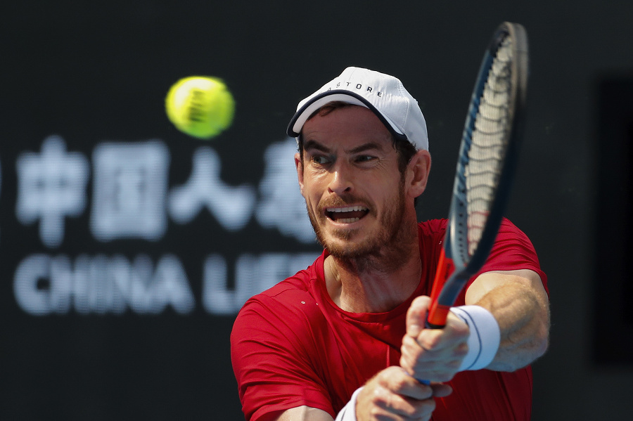 Na snímke britský tenista Andy Murray.