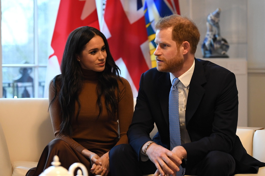 Princ Harry s manželkou Meghan.