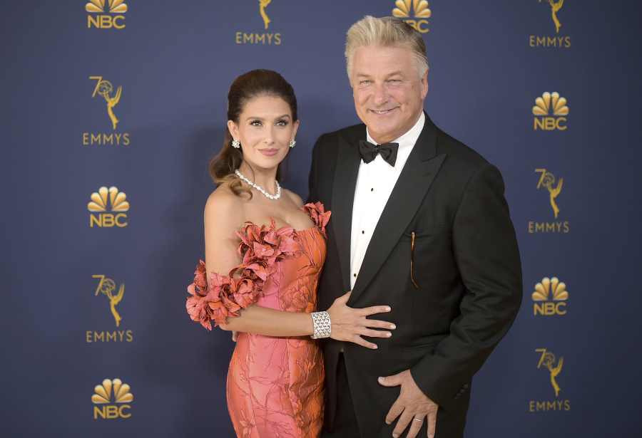 Herec Alec Baldwin a manželka Hilaria Baldwin