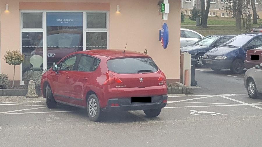 Vodiči nevedia parkovať.