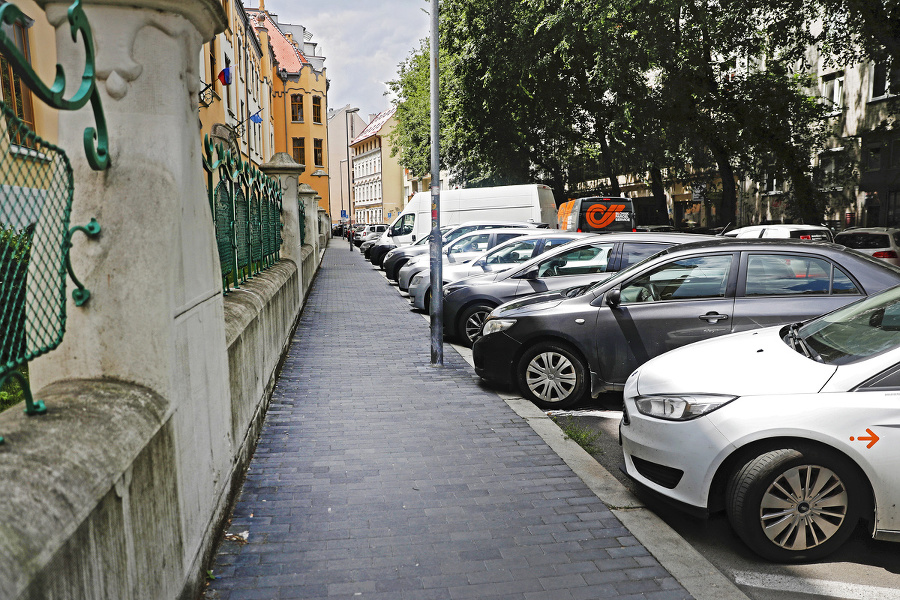 Kapacita vyhradených parkovacích miest