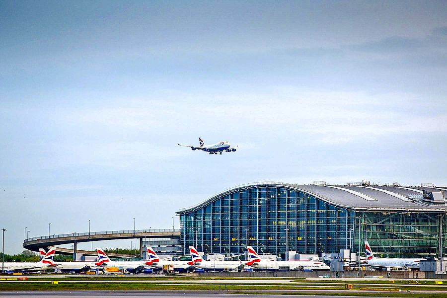 Letisko Heathrow je najvyťaženejšie