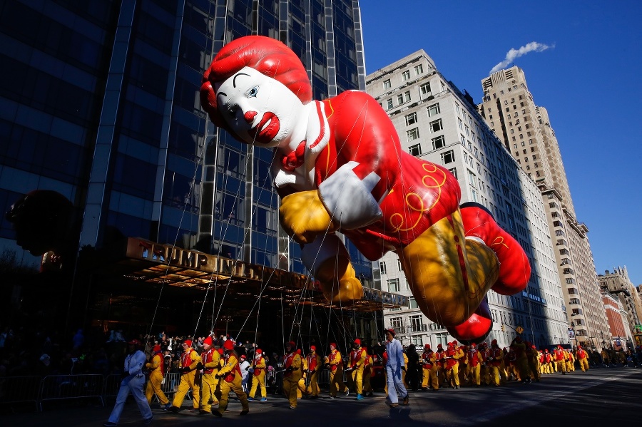 Balón klauna Ronalda McDonalda